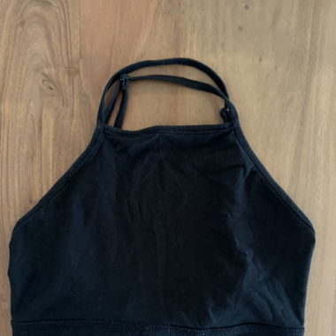 Urban Classic- Black Crop Top