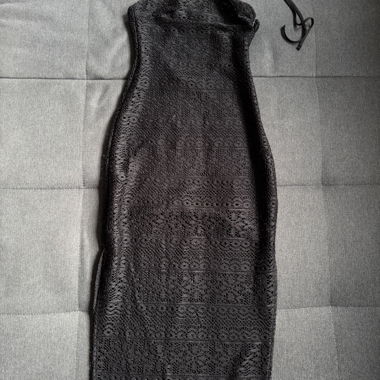 Long black dress