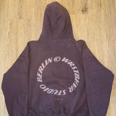 WRSTBHVR Hoodie dunkelviolett / bordeaux