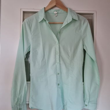 Mintgrüne Bluse