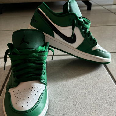 Jordan 1 low Pine green