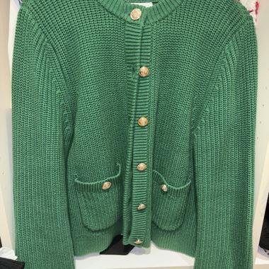Cardigan verde