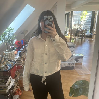 Veste courte blanche M