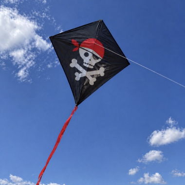 Piratendrachen 120x150 cm – neu