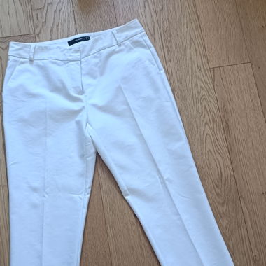 Weisse Anzugshose