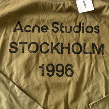 Chemise à manches longues Acne Studios