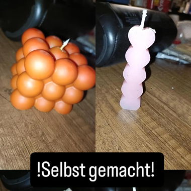 Selbst gemachte AromaKerzen