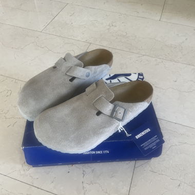 Birkenstock Clogs regular fit colour Stone Coin