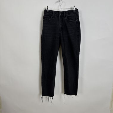 Jeans noirs taille haute 26/30