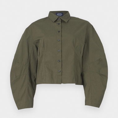 GAP olive shirt jacket