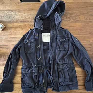 Giacca con cappuccio Abercrombie & Fitch