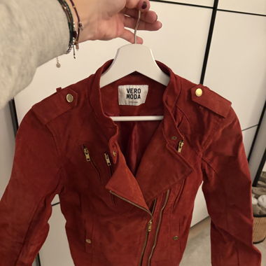Lederjacke 