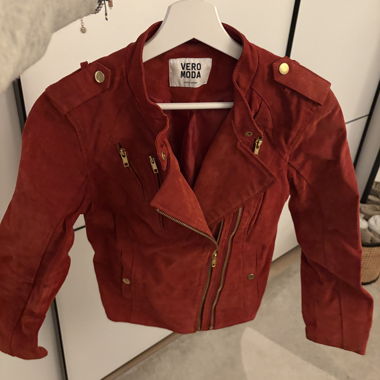 Lederjacke 