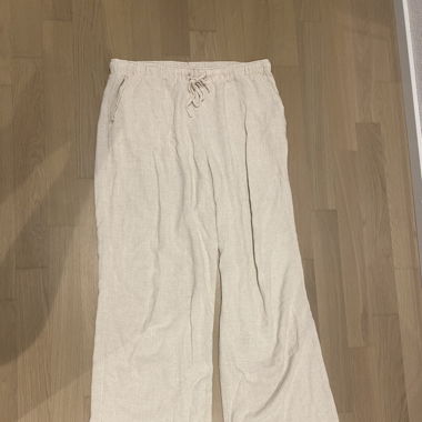 Leinenhose weiss