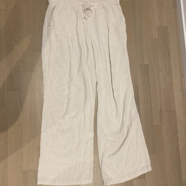 Leinenhose weiss