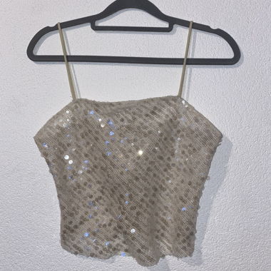 Haut Zara à paillettes