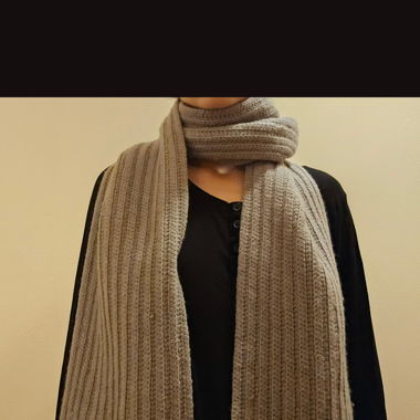 Écharpe 100% laine/coton