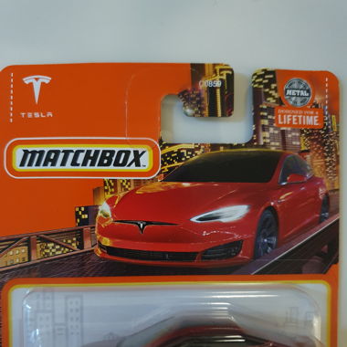 Tesla Model S Matchbox NEU 