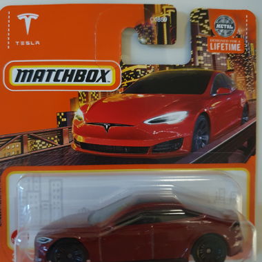 Tesla Model S Matchbox NEU 