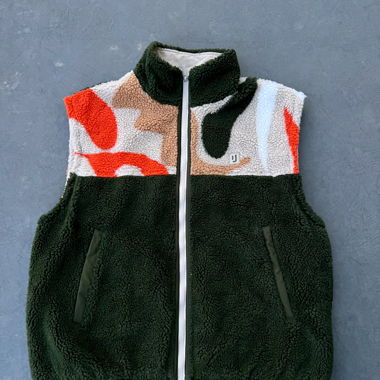 Gilet Teddy reversibile senza maniche Bryson di Johnny Urban