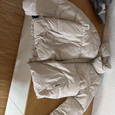 Winter Jacke Beige