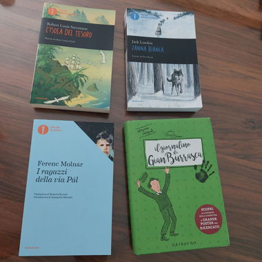 Books as shown in the photos