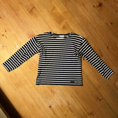 Gestreiftes langarm shirt