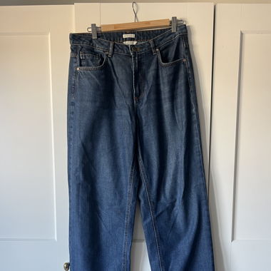 high waist - bootcut denim