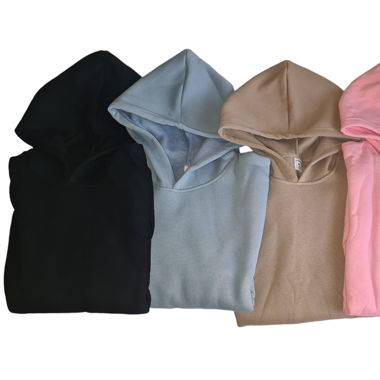 4 Stück Kapuzenpullover aus 100 % Baumwolle!