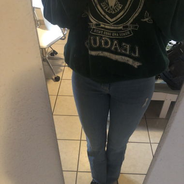 High Waist Skinny Flare
