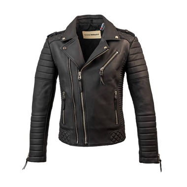 Giacca in pelle da biker