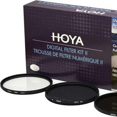 Hoya pack filtre 62mm et filtre réglable ND