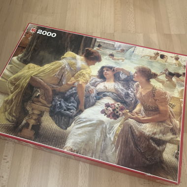 puzzle rinascimentale vintage