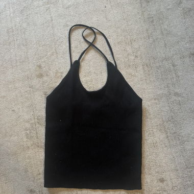 Top Neckholder ZARA noir S
