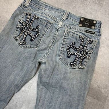 Miss Me Bootcut Flared Jeans - Grösse M/29