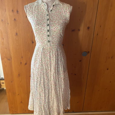 Floral Summer Dress Authentic Vintage