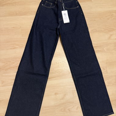 Juicy Wide High Waist – Dark Blue Denim 
