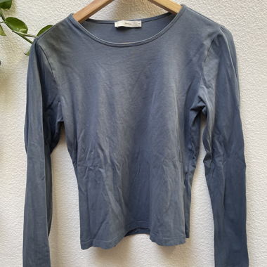 Pigalle Langarmshirt Blau Grösse M