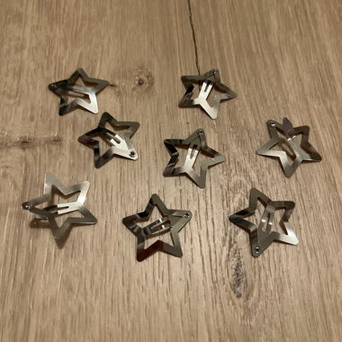 Barrettes en forme d’étoiles