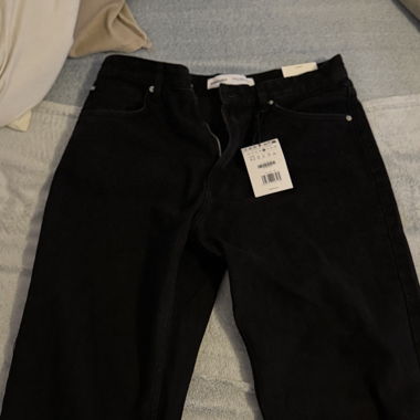 Bershka Jean boyfriend - black