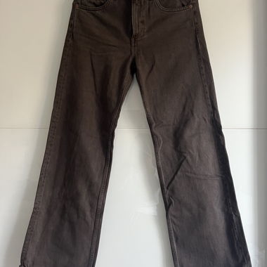 Jeans Zara Straight Marrone