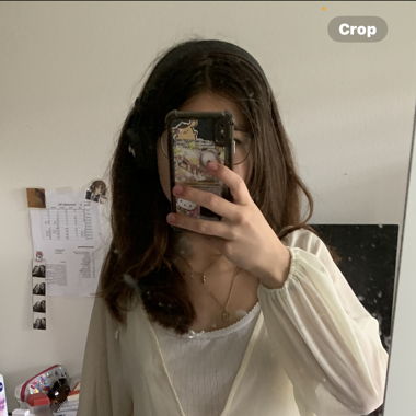 Sheer blouse 