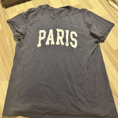 T-shirt Parigi grigio