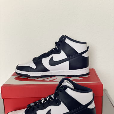 Nike Dunk High Championship Navy 