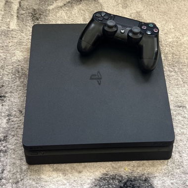 PS4 with DualSense controller
