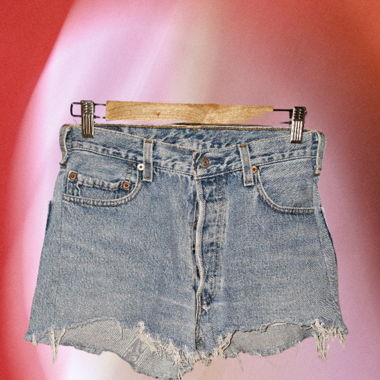 Short Denim Levi's Taille Haute