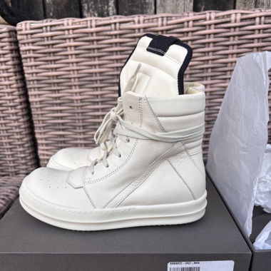 Kiddo Rick Owens Geobasket Milk Size 32