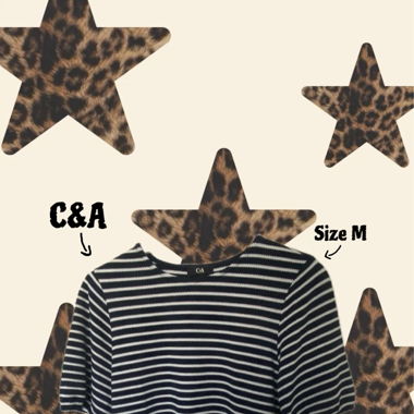 C&A Shirt/Bluse (Blau weiss gestreift) 