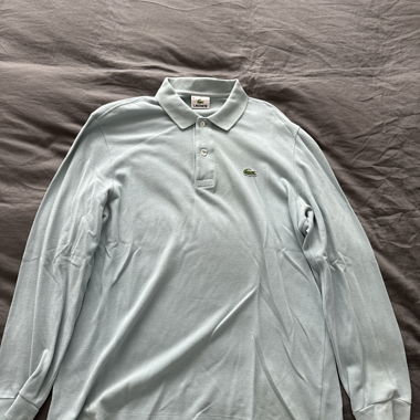 Lacoste long-sleeve polo shirt