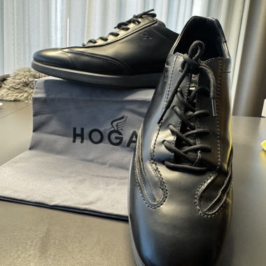 Hogan eleganti in pelle nera